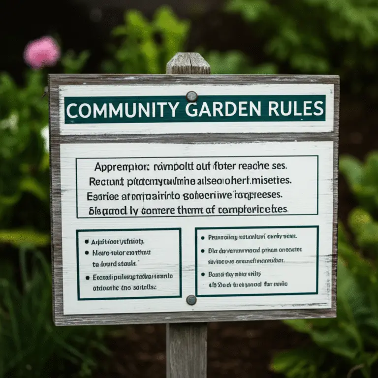 Featured image for 14 Essential Rules Regulations of a Community Garden 2025