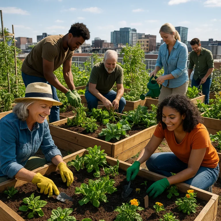 Featured image for 10 Sky-High Rooftop Community Garden Benefits 2026