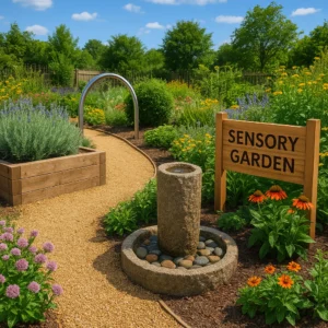 Featured image for 15 Sensory Garden Features for Community Spaces