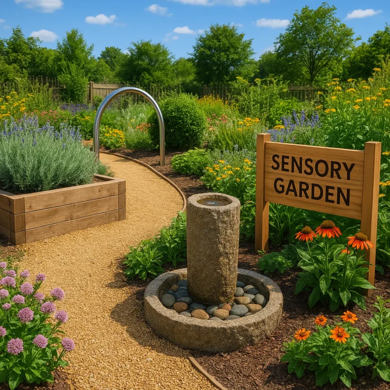 Featured image for 15 Sensory Garden Features for Community Spaces