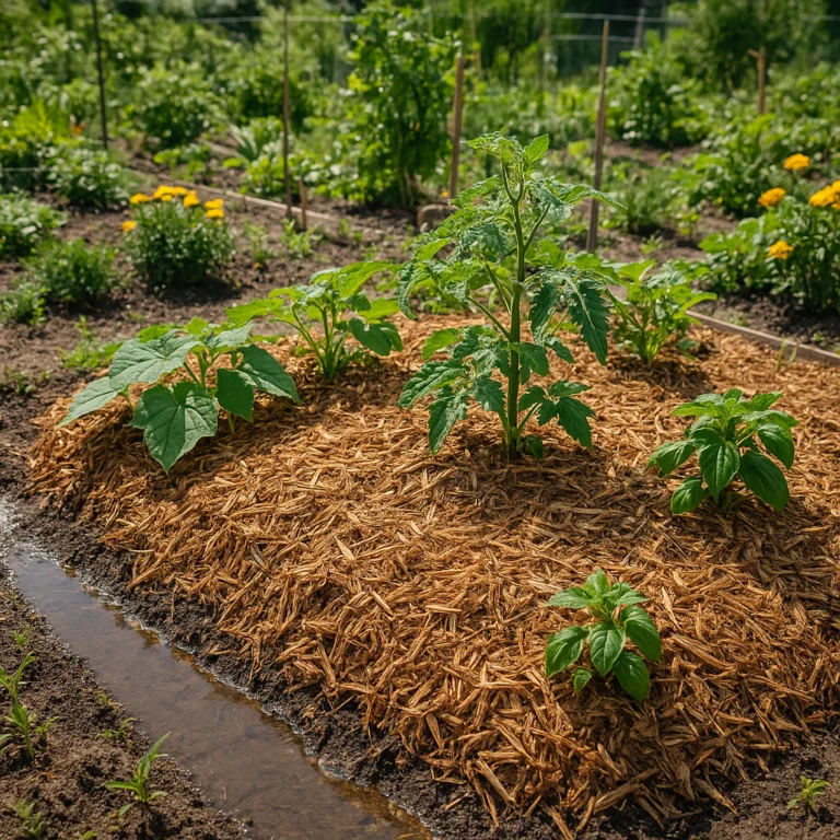 Featured image for 12 Best Mulches for Water Retention in Community Gardens 2026