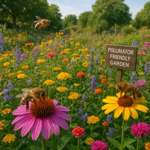 Featured image for 25 Pollinator-Friendly Plants for Community Gardens 2026