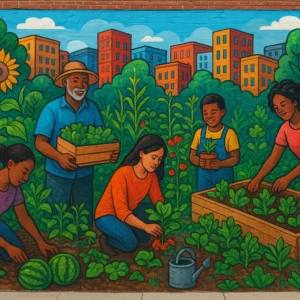 Featured image for 7 Ways Art Integration in Urban Gardens Transforms Cities 2026