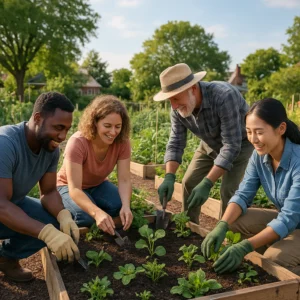 Featured image for How Do Community Gardens Bring People Together